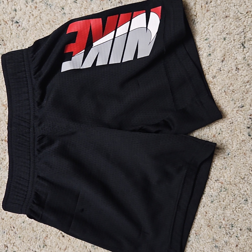 Boys Nike Black Shorts